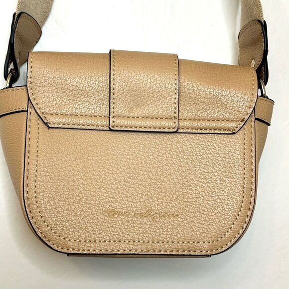 NWOT True Religion Horseshoe Logo Snap Brown Crossbody Bag - Picture 5 of 7